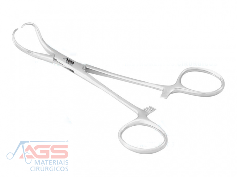 Pinça Backaus 150mm - AGS - Materiais Cirúrgicos