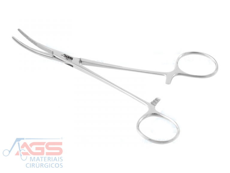 Arquivos pinça kelly reta 140mm - AGS - Materiais Cirúrgicos