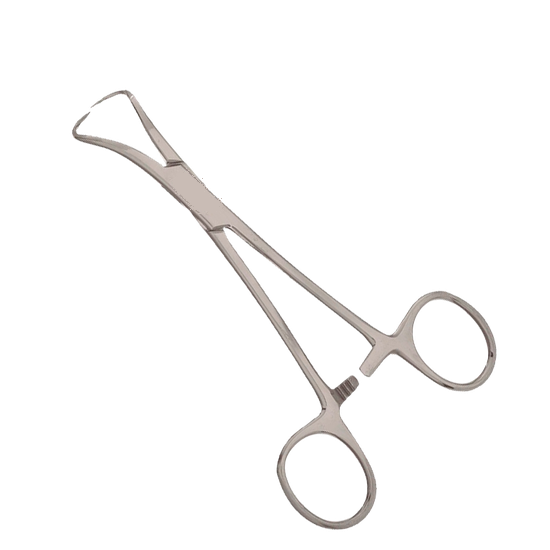 Pinça Backaus 150mm - AGS - Materiais Cirúrgicos