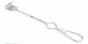 Afastador Volkmann 6 Dentes Fino 220mm