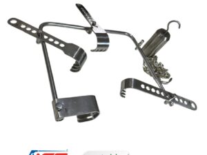 AFASTADOR NORTE SUL 3 GARRAS GRANDE ,1 GARRA PEQUENA ,1 PESO DE 1KILO , CORRENTE