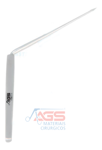 AGULHA DE LUCAE ANGULADA P/ PARACENTESE 180MM