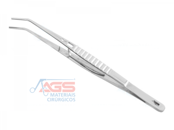 PINÇA ENDODONTIA P/ CONE OU PIVO C/ TRAVA 150MM