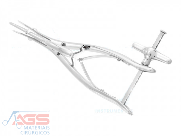 DILATADOR SIMS C/ 3 RAMOS 270MM UTERINO