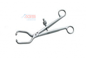 PINÇA PELVIS CURVA 180MM