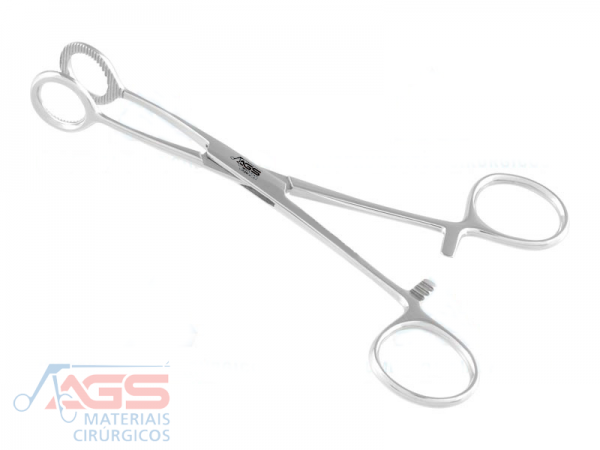 PINÇA COLLIN OVAL RETA 160MM