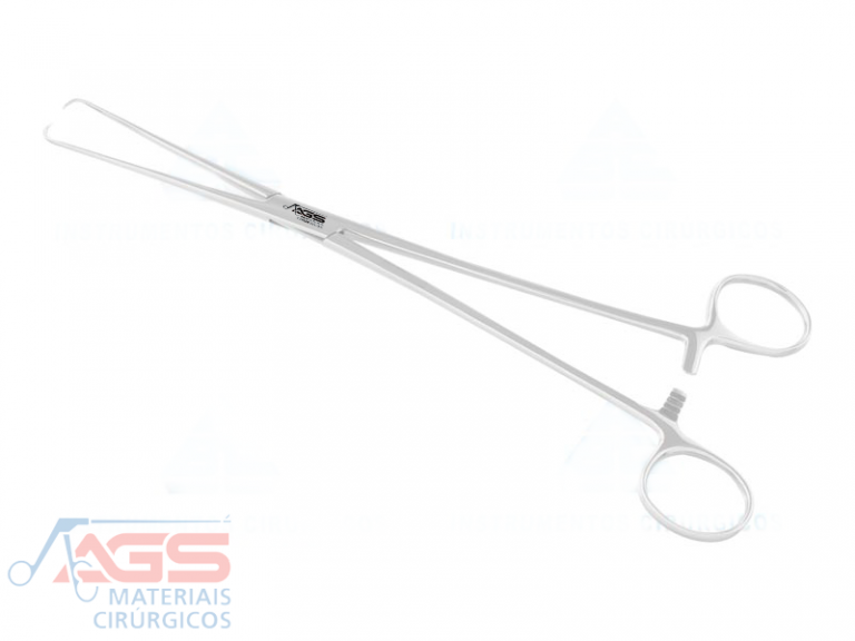 PINÇA POZZI 240MM - AGS - Materiais Cirúrgicos