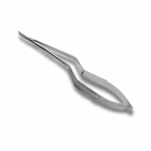 MICRO TESOURA YASARGIL BAIONETA 16CM CURVA