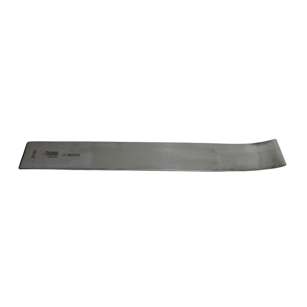 OSTEOTOMO LAMBOTTE 08MM X 220MM CURVO