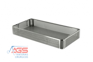 CESTO DE CHAPA PERFURADA 540X255X100