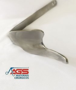AFASTADOR HOHMANN ACETABULAR ANG. ESQ. 400MM
