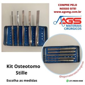 KIT OSTEOTOMO STILLE RETO 180MM