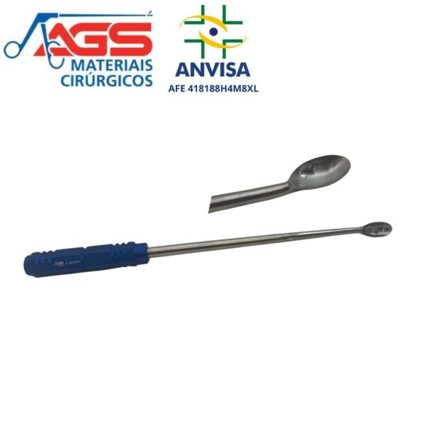 CURETA LONGA CANAL FEMURAL 380MM