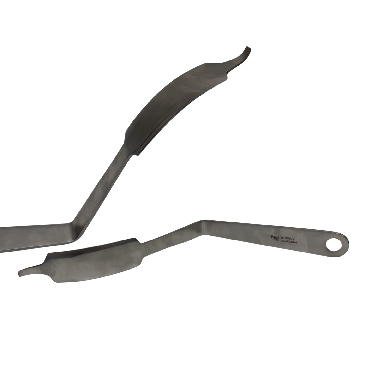 AFASTADOR HOHMANN N° 504 450MM X 40MM CURVO 90° ACETABULAR