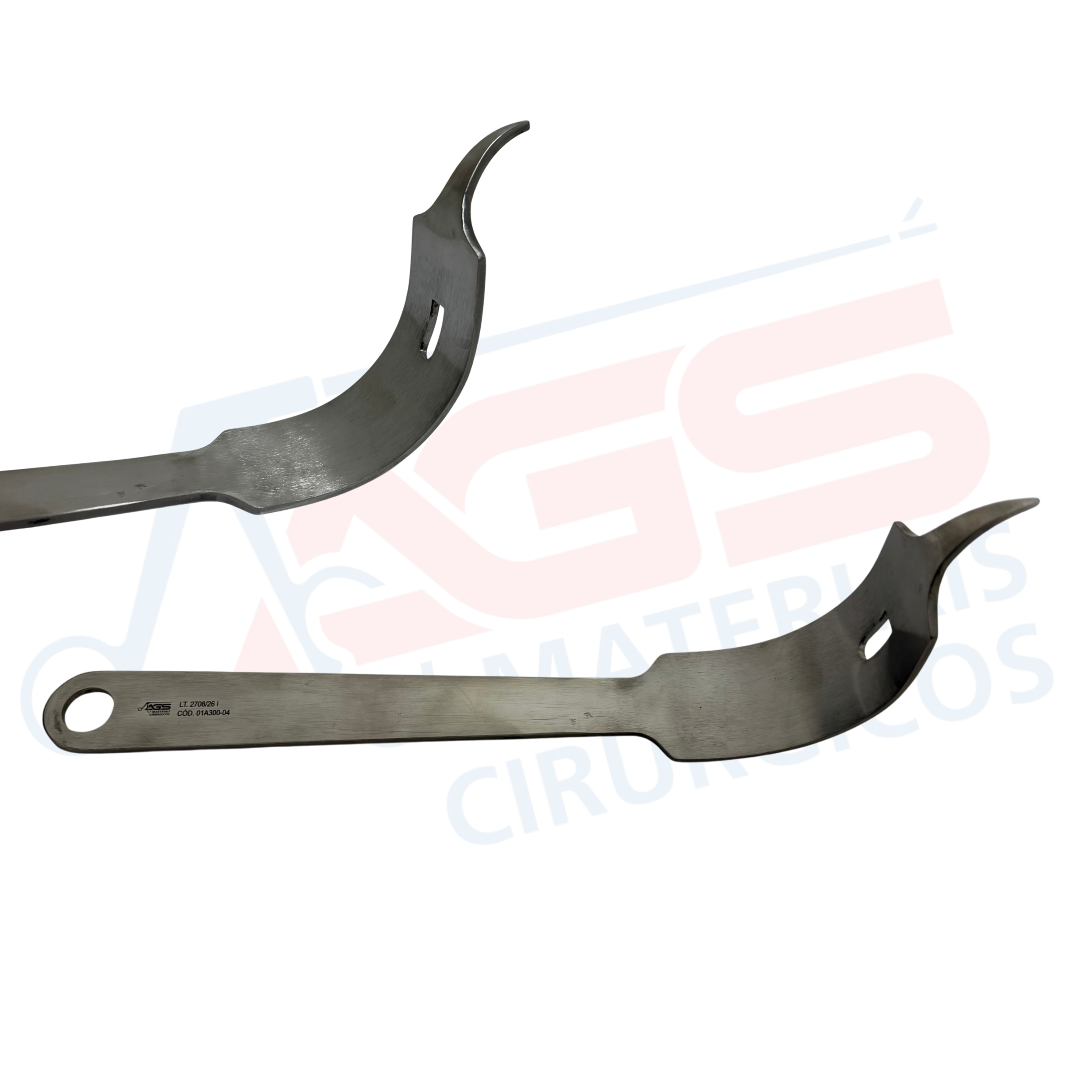 AFASTADOR HOHMANN CURVO 280 X 40MM N°503 C/FURO